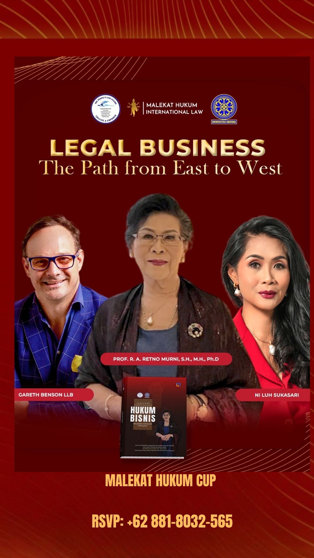 Launch of Hukum Bisnis with Prof. Retno